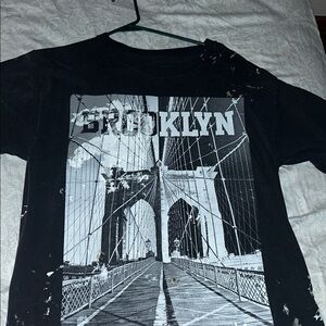 Black Brooklyn Graphic T-Shirt